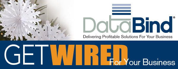 DataBind December 2015 Newsletter - Get Wired For Your Business